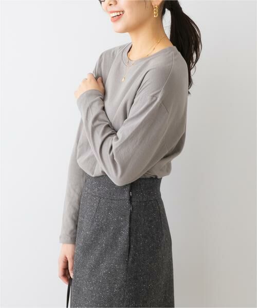 URBAN RESEARCH ROSSO / アーバンリサーチ ロッソ Tシャツ | F by ROSSO　ソフトウォームオーバーロンTEE | 詳細1