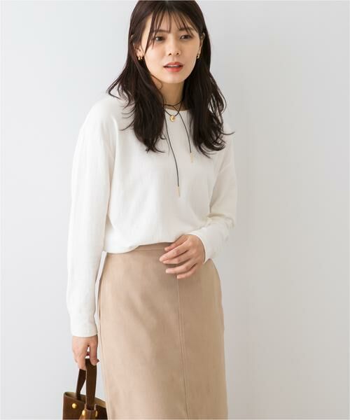 URBAN RESEARCH ROSSO / アーバンリサーチ ロッソ Tシャツ | F by ROSSO　ソフトウォームオーバーロンTEE | 詳細15