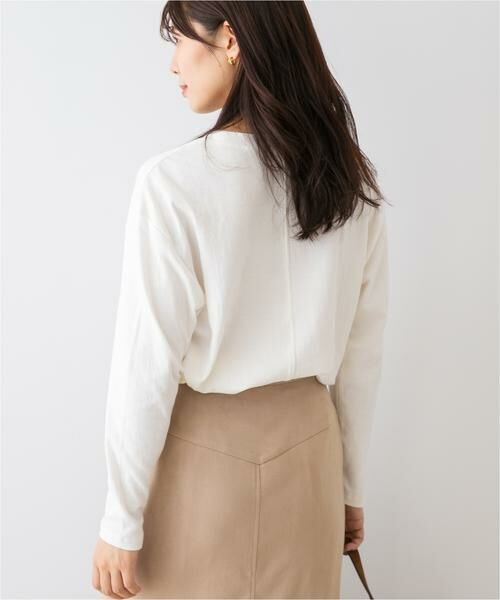 URBAN RESEARCH ROSSO / アーバンリサーチ ロッソ Tシャツ | F by ROSSO　ソフトウォームオーバーロンTEE | 詳細16