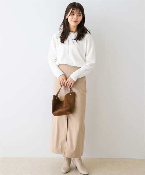 URBAN RESEARCH ROSSO / アーバンリサーチ ロッソ Tシャツ | F by ROSSO　ソフトウォームオーバーロンTEE | 詳細17