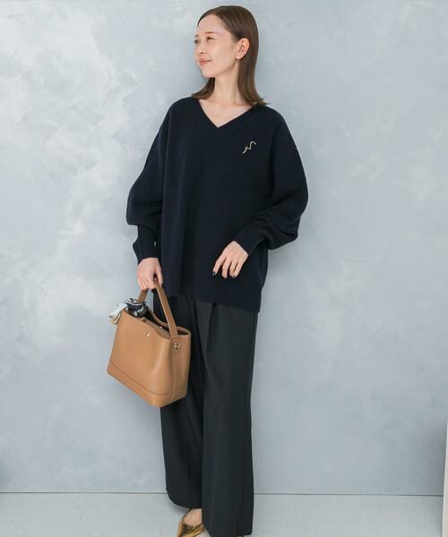 URBAN RESEARCH ROSSO / アーバンリサーチ ロッソ ニット・セーター | ウールカシミヤVネックニットプルオーバー | 詳細13