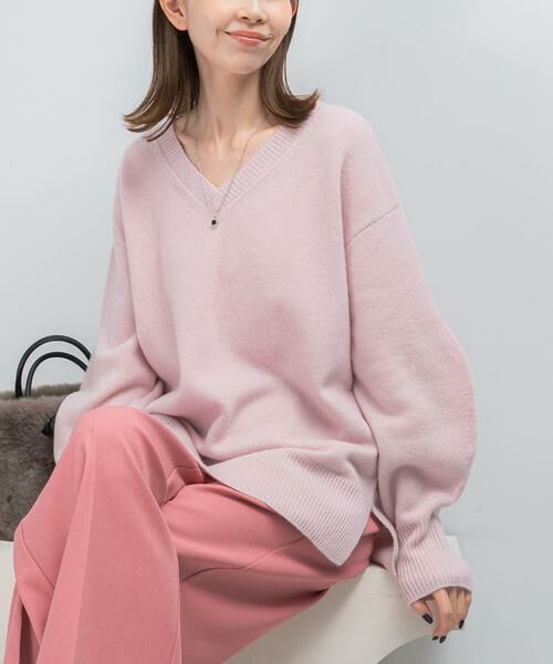 URBAN RESEARCH ROSSO / アーバンリサーチ ロッソ ニット・セーター | ウールカシミヤVネックニットプルオーバー | 詳細20