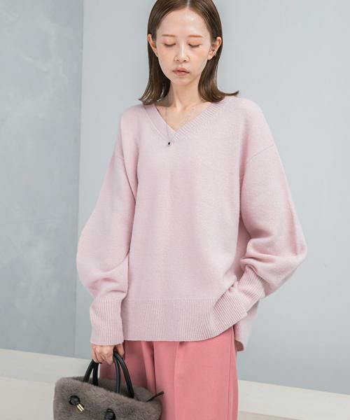 URBAN RESEARCH ROSSO / アーバンリサーチ ロッソ ニット・セーター | ウールカシミヤVネックニットプルオーバー | 詳細21
