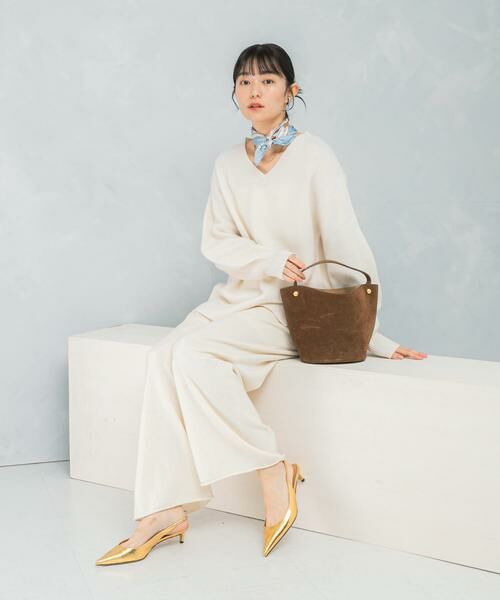 URBAN RESEARCH ROSSO / アーバンリサーチ ロッソ ニット・セーター | ウールカシミヤVネックニットプルオーバー | 詳細27