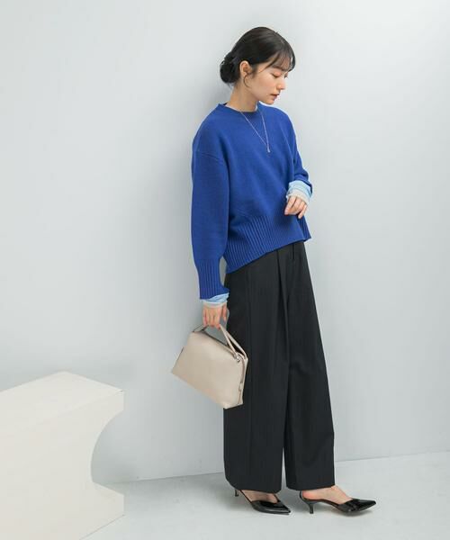 URBAN RESEARCH ROSSO / アーバンリサーチ ロッソ ニット・セーター | 『WEB/一部店舗限定』エクストラファインシームデザインニット | 詳細24