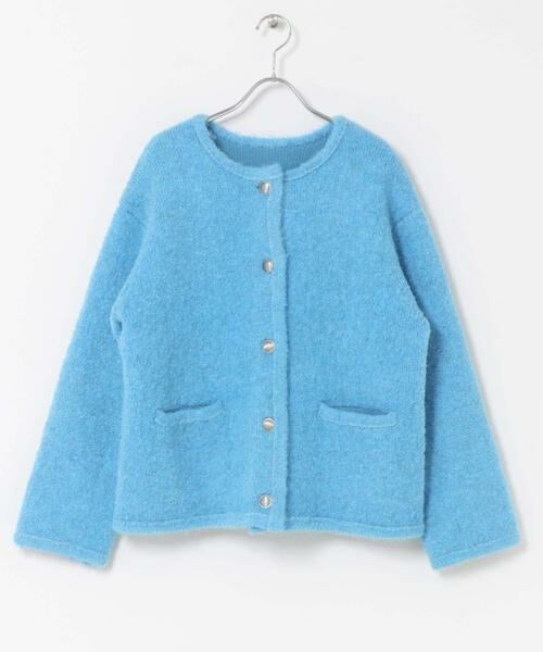 URBAN RESEARCH ROSSO / アーバンリサーチ ロッソ その他アウター | 『WEB/一部店舗限定』ウール混ブークレニットジャケット | 詳細9