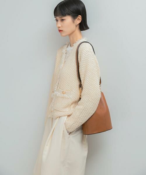 URBAN RESEARCH ROSSO / アーバンリサーチ ロッソ カーディガン・ボレロ | ツイードVネックカーディガン | 詳細3