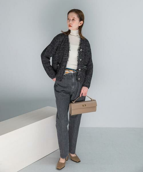 URBAN RESEARCH ROSSO / アーバンリサーチ ロッソ カーディガン・ボレロ | ツイードVネックカーディガン | 詳細11