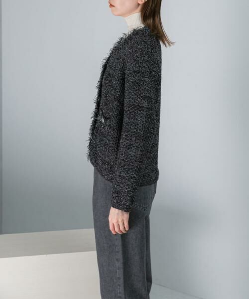 URBAN RESEARCH ROSSO / アーバンリサーチ ロッソ カーディガン・ボレロ | ツイードVネックカーディガン | 詳細13