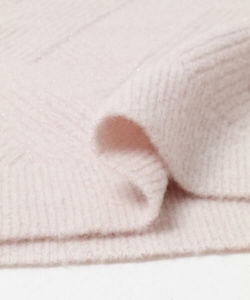 URBAN RESEARCH ROSSO / アーバンリサーチ ロッソ ニット・セーター | ダイヤ柄編ラメミックスニット | 詳細6