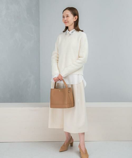 URBAN RESEARCH ROSSO / アーバンリサーチ ロッソ ニット・セーター | ダイヤ柄編ラメミックスニット | 詳細13