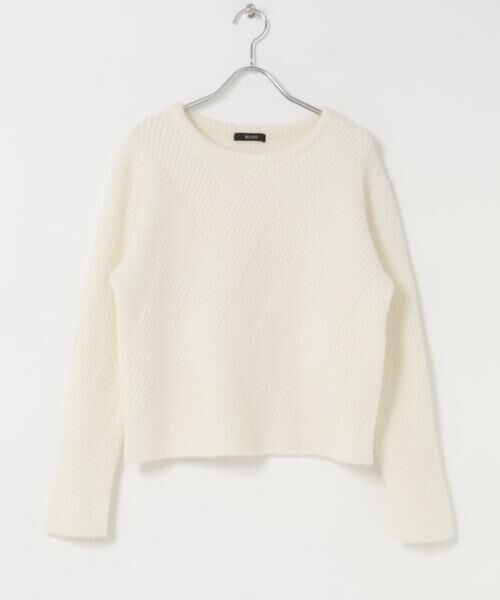 URBAN RESEARCH ROSSO / アーバンリサーチ ロッソ ニット・セーター | ダイヤ柄編ラメミックスニット | 詳細14