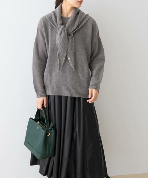 URBAN RESEARCH ROSSO / アーバンリサーチ ロッソ ニット・セーター | F by ROSSO　ヘアリーニットプルオーバー+ニットスカーフ | 詳細10