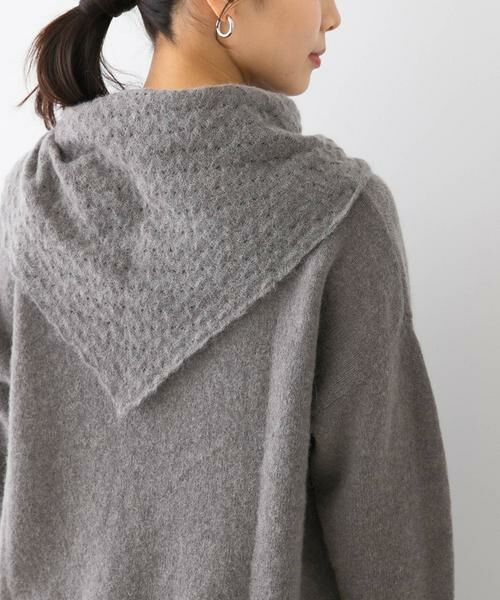 URBAN RESEARCH ROSSO / アーバンリサーチ ロッソ ニット・セーター | F by ROSSO　ヘアリーニットプルオーバー+ニットスカーフ | 詳細20