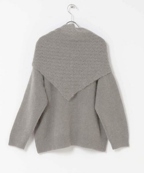 URBAN RESEARCH ROSSO / アーバンリサーチ ロッソ ニット・セーター | F by ROSSO　ヘアリーニットプルオーバー+ニットスカーフ | 詳細23