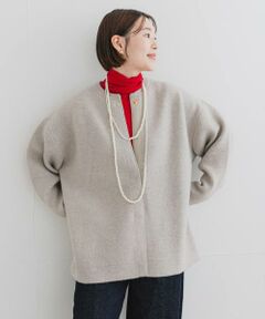 URBAN RESEARCH ROSSO / アーバンリサーチ ロッソ その他アウター | F by ROSSO　ハミルトン接結ニットコート
