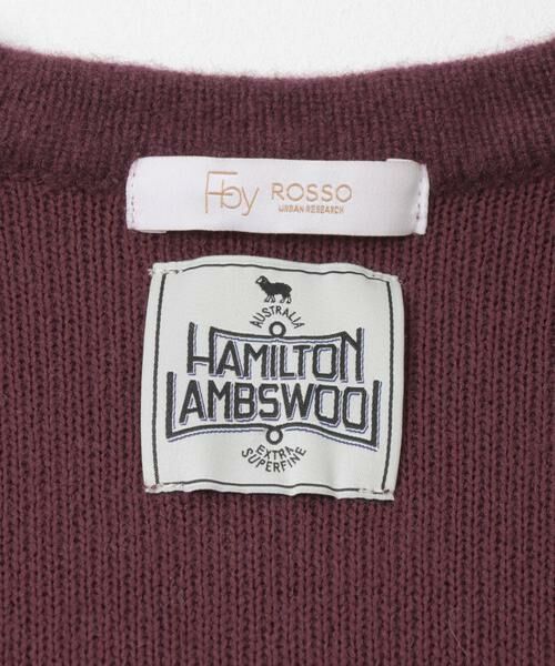 URBAN RESEARCH ROSSO / アーバンリサーチ ロッソ その他アウター | F by ROSSO　ハミルトン接結ニットコート | 詳細12