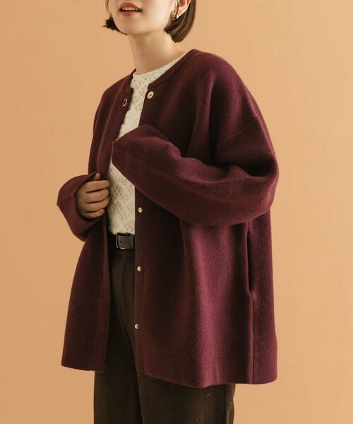 URBAN RESEARCH ROSSO / アーバンリサーチ ロッソ その他アウター | F by ROSSO　ハミルトン接結ニットコート | 詳細2