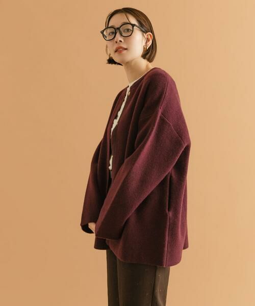 URBAN RESEARCH ROSSO / アーバンリサーチ ロッソ その他アウター | F by ROSSO　ハミルトン接結ニットコート | 詳細3