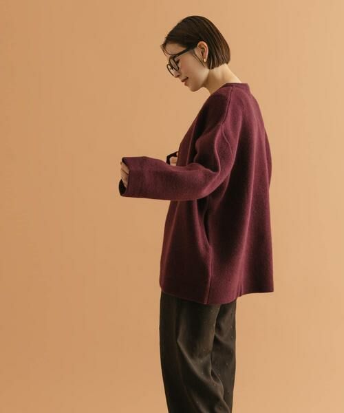 URBAN RESEARCH ROSSO / アーバンリサーチ ロッソ その他アウター | F by ROSSO　ハミルトン接結ニットコート | 詳細5