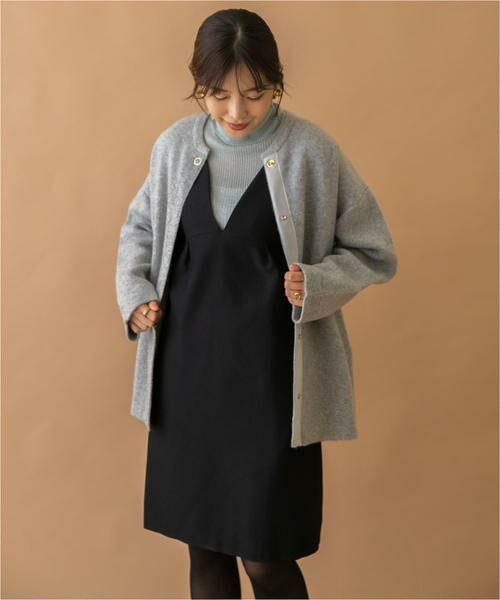 URBAN RESEARCH ROSSO / アーバンリサーチ ロッソ その他アウター | F by ROSSO　ハミルトン接結ニットコート | 詳細16