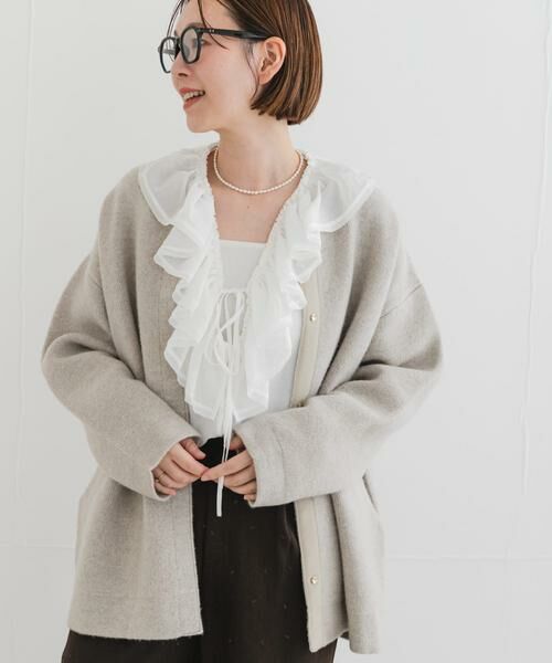 URBAN RESEARCH ROSSO / アーバンリサーチ ロッソ その他アウター | F by ROSSO　ハミルトン接結ニットコート | 詳細27