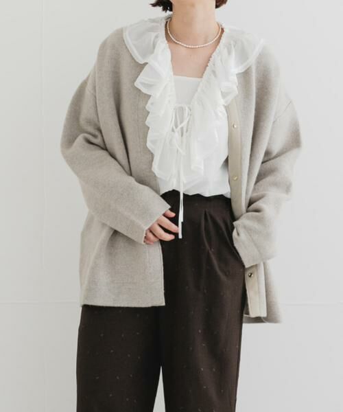 URBAN RESEARCH ROSSO / アーバンリサーチ ロッソ その他アウター | F by ROSSO　ハミルトン接結ニットコート | 詳細28