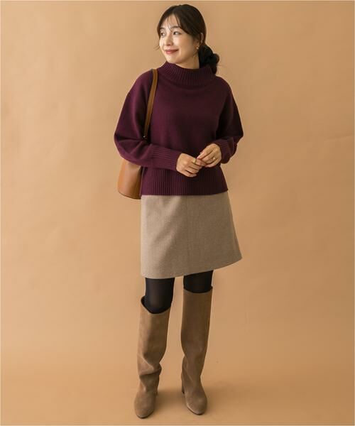 URBAN RESEARCH ROSSO / アーバンリサーチ ロッソ ニット・セーター | F by ROSSO　ハミルトンハイネックニット | 詳細6