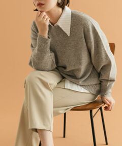 URBAN RESEARCH ROSSO / アーバンリサーチ ロッソ ニット・セーター | F by ROSSO　ハミルトンクルーネックニット