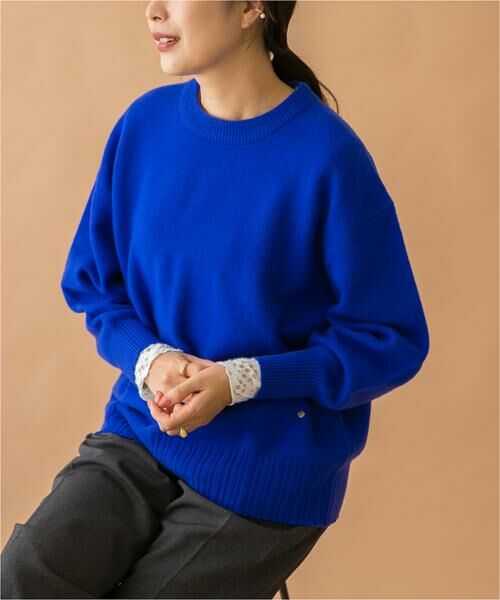 URBAN RESEARCH ROSSO / アーバンリサーチ ロッソ ニット・セーター | F by ROSSO　ハミルトンクルーネックニット | 詳細14