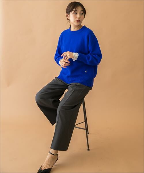 URBAN RESEARCH ROSSO / アーバンリサーチ ロッソ ニット・セーター | F by ROSSO　ハミルトンクルーネックニット | 詳細17