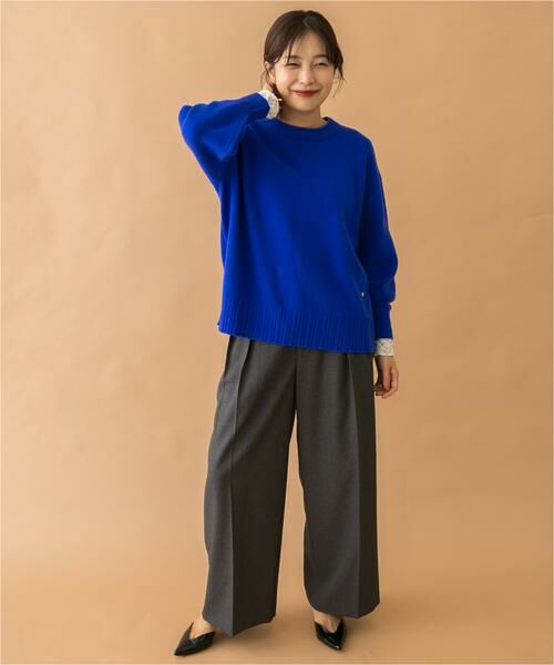 URBAN RESEARCH ROSSO / アーバンリサーチ ロッソ ニット・セーター | F by ROSSO　ハミルトンクルーネックニット | 詳細19