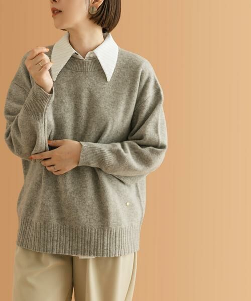 URBAN RESEARCH ROSSO / アーバンリサーチ ロッソ ニット・セーター | F by ROSSO　ハミルトンクルーネックニット | 詳細26