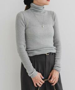 URBAN RESEARCH ROSSO / アーバンリサーチ ロッソ ニット・セーター | F by ROSSO　ウォッシャブルシアーリブタートルニット