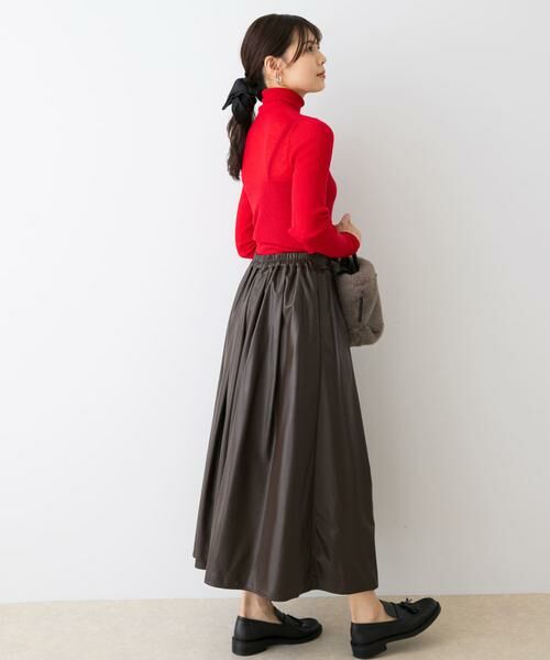 URBAN RESEARCH ROSSO / アーバンリサーチ ロッソ ニット・セーター | F by ROSSO　ウォッシャブルシアーリブタートルニット | 詳細7