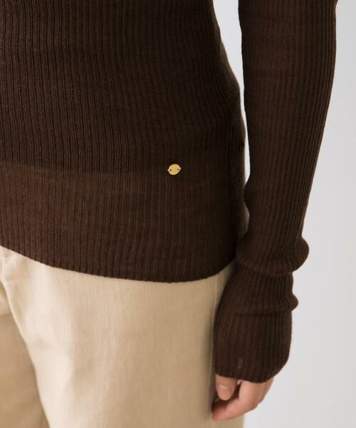 URBAN RESEARCH ROSSO / アーバンリサーチ ロッソ ニット・セーター | F by ROSSO　ウォッシャブルシアーリブタートルニット | 詳細20