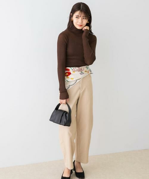 URBAN RESEARCH ROSSO / アーバンリサーチ ロッソ ニット・セーター | F by ROSSO　ウォッシャブルシアーリブタートルニット | 詳細15