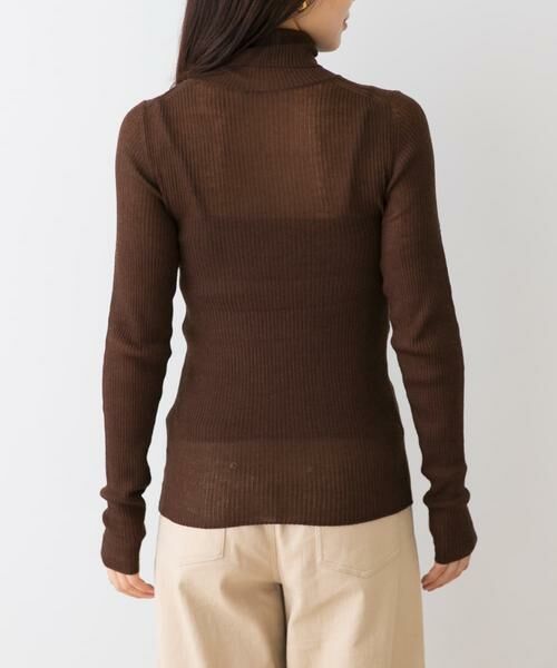 URBAN RESEARCH ROSSO / アーバンリサーチ ロッソ ニット・セーター | F by ROSSO　ウォッシャブルシアーリブタートルニット | 詳細19
