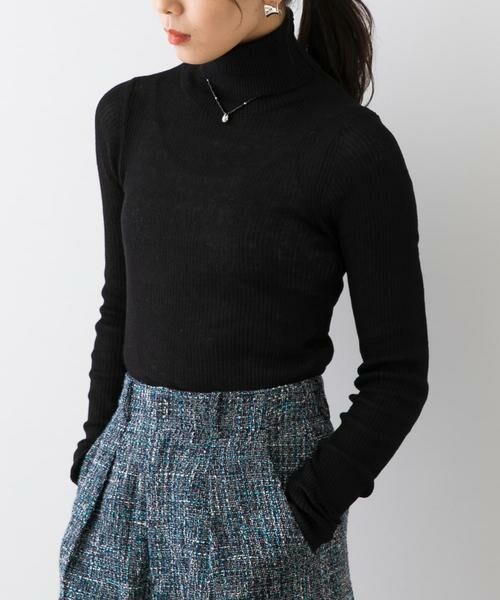 URBAN RESEARCH ROSSO / アーバンリサーチ ロッソ ニット・セーター | F by ROSSO　ウォッシャブルシアーリブタートルニット | 詳細23