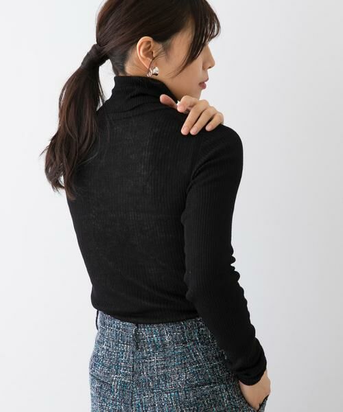 URBAN RESEARCH ROSSO / アーバンリサーチ ロッソ ニット・セーター | F by ROSSO　ウォッシャブルシアーリブタートルニット | 詳細25