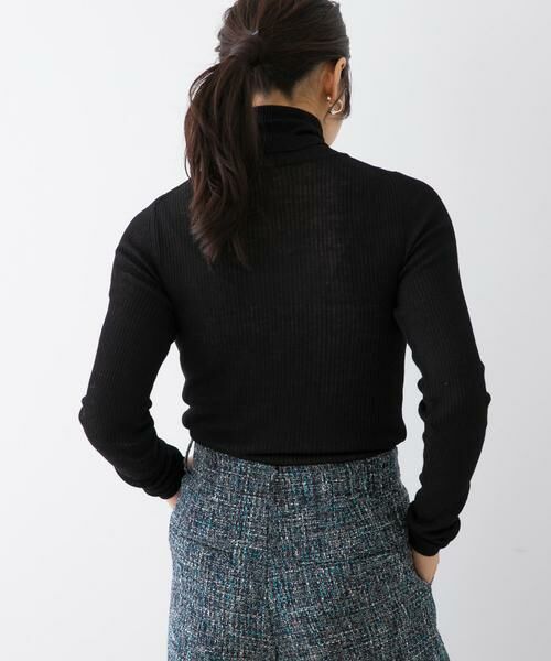 URBAN RESEARCH ROSSO / アーバンリサーチ ロッソ ニット・セーター | F by ROSSO　ウォッシャブルシアーリブタートルニット | 詳細26