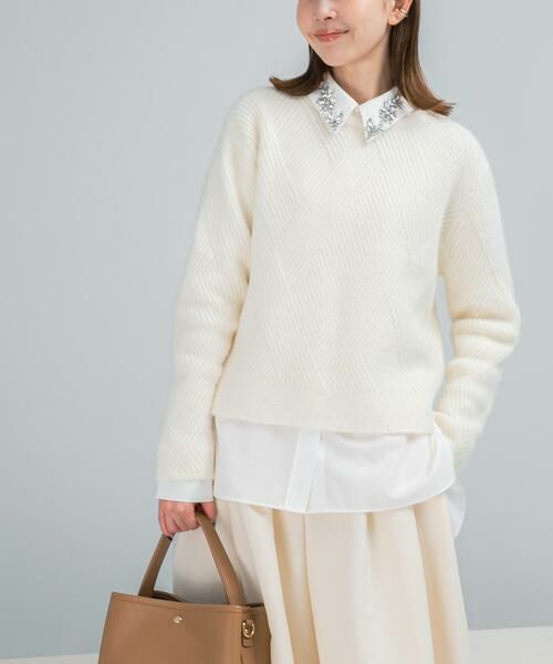 URBAN RESEARCH ROSSO / アーバンリサーチ ロッソ シャツ・ブラウス | 2WAYビジュー付オーバーシャツ | 詳細6