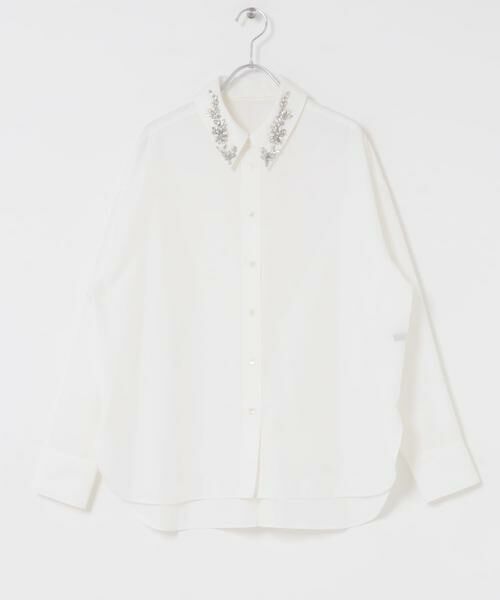 URBAN RESEARCH ROSSO / アーバンリサーチ ロッソ シャツ・ブラウス | 2WAYビジュー付オーバーシャツ | 詳細15