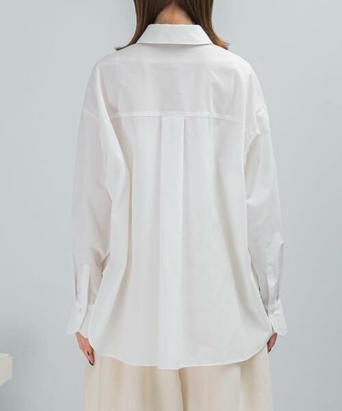 URBAN RESEARCH ROSSO / アーバンリサーチ ロッソ シャツ・ブラウス | 2WAYビジュー付オーバーシャツ | 詳細12
