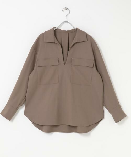 URBAN RESEARCH ROSSO / アーバンリサーチ ロッソ シャツ・ブラウス | F by ROSSO　ウールライクプルブラウス | 詳細7