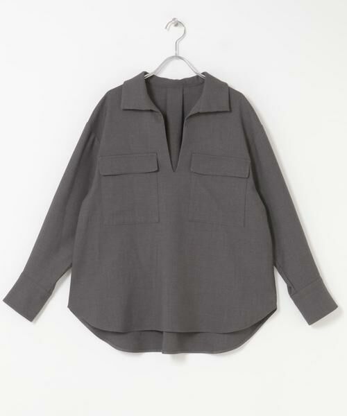 URBAN RESEARCH ROSSO / アーバンリサーチ ロッソ シャツ・ブラウス | F by ROSSO　ウールライクプルブラウス | 詳細18