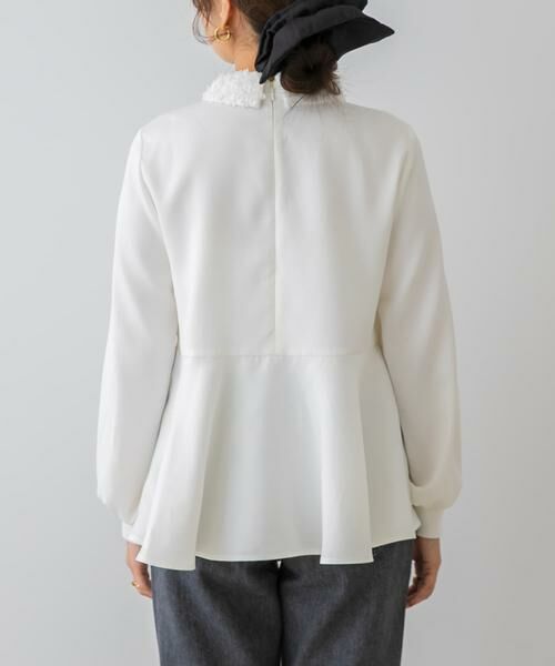 URBAN RESEARCH ROSSO / アーバンリサーチ ロッソ シャツ・ブラウス | F by ROSSO　レースカラーペプラムブラウス | 詳細11