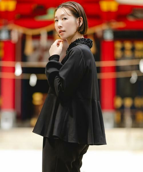 URBAN RESEARCH ROSSO / アーバンリサーチ ロッソ シャツ・ブラウス | F by ROSSO　レースカラーペプラムブラウス | 詳細19