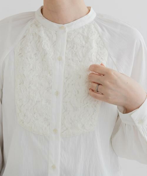 URBAN RESEARCH ROSSO / アーバンリサーチ ロッソ シャツ・ブラウス | F by ROSSO　モチーフレース切替ブラウス | 詳細10