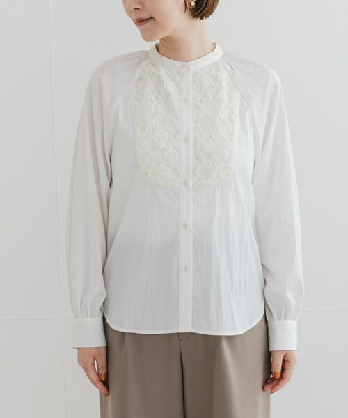 URBAN RESEARCH ROSSO / アーバンリサーチ ロッソ シャツ・ブラウス | F by ROSSO　モチーフレース切替ブラウス | 詳細8